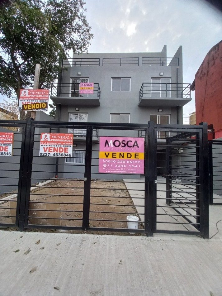E N  P E R M U T A  REGIO DEPARTAMENTO EN MORENO CENTRO POR CASA CHICA CON TERRENO.