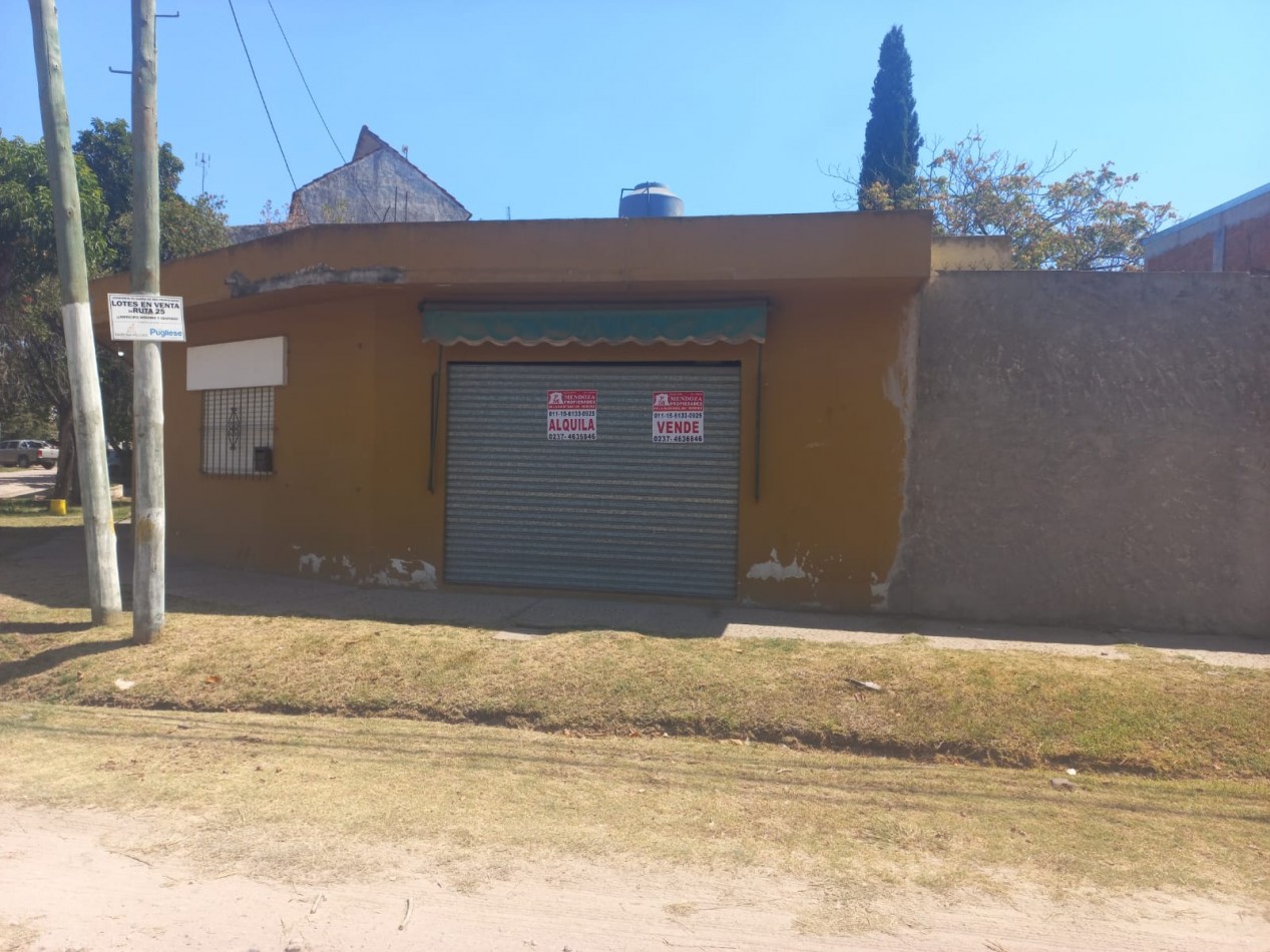 ALQUILO HERMOSA VIVIENDA CON LOCAL COMERCIAL SOBRE RUTA 25, EN MORENO 2.000