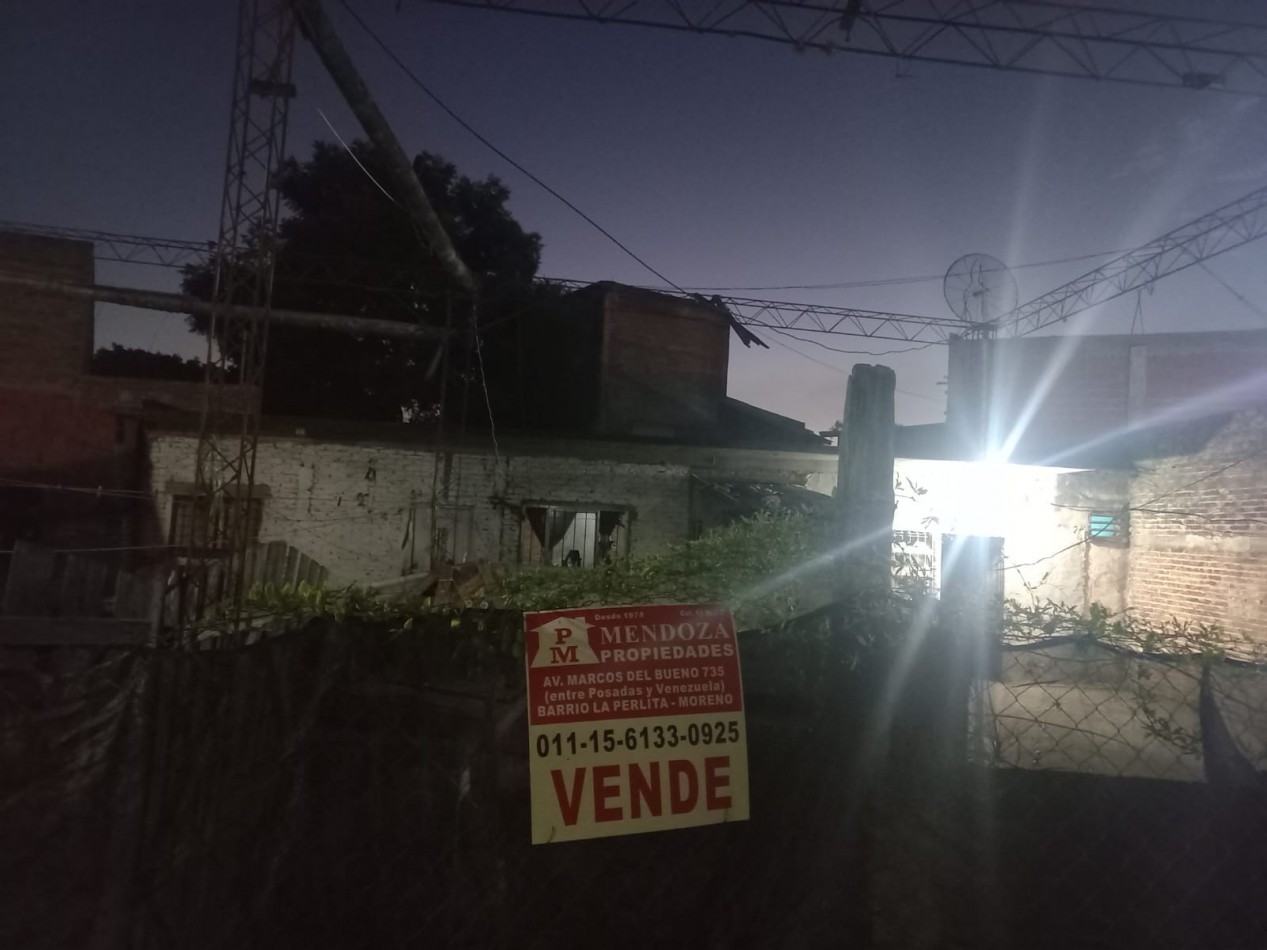 ALQUILO CASA DE MATERIAL DE 2 AMBIENTE CON AMPLIO PATIO SOBRE RUTA 25 