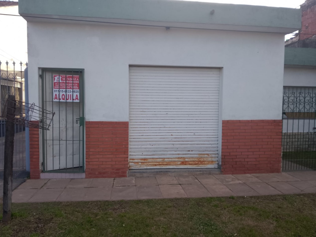 ALQUILO REGIO LOCAL COMERCIAL PARA VIVIENDA, EN BARRIO JARDINES DE MORENO, PROXIMO ACCESO OESTE Y COLEGIOS