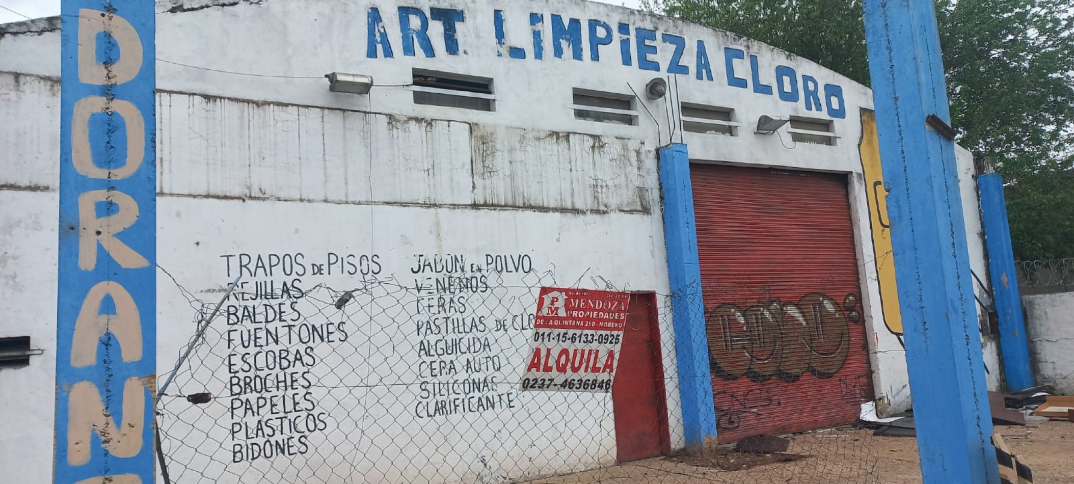 ALQUILO REGIO GALPON MULTIUSOS